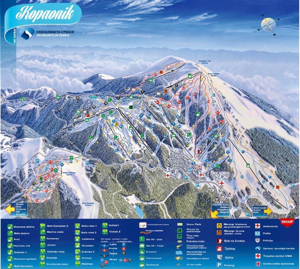 Apartment Marija- Kopaonik Centar エクステリア 写真